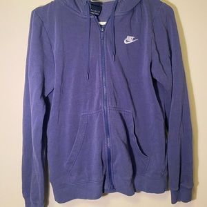 NIKE zip up hoodie